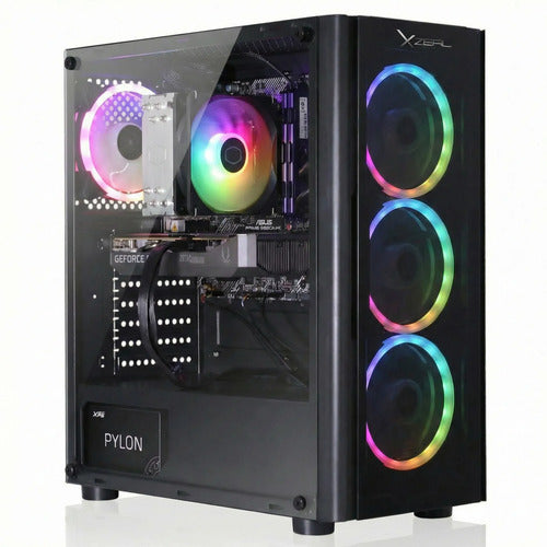 Kit Pc Gamer Blaze Ryzen 7 Rtx5060 Teclado Ratón Audífonos 1 Tb 32 Gb Nvidia Rtx5060