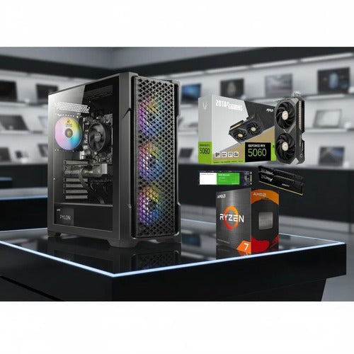Pc Gamer Rtx 5060 Ryzen 7 Ram 32gb Ddr4 1tb M.2 Wifi 1 Tb 32 Gb Nvidia Rtx5060