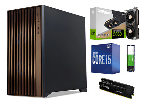 Pc Arte Y Diseño 'vermeer' Core I5 Rtx 5060 Ram 16 Gb 1 Tb 1 Tb 16 Gb Nvidia Rtx5060