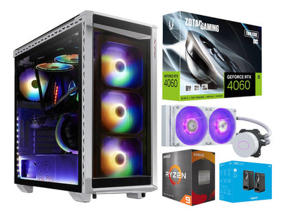 Pc Gamer Ryzen 9 5900x 32gb 1 Tb Rtx 4060 Bocinas Y Teclado 32 Gb