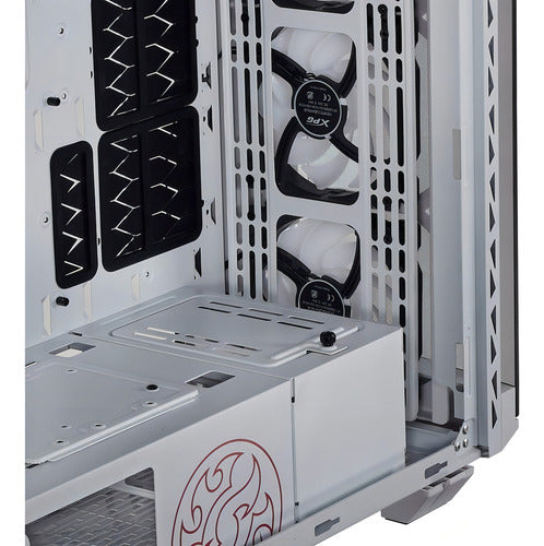 Gabinete Adata Xpg Battlecruiser Argb Vidrio 4 Ventiladores Color Blanco