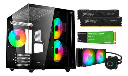 Pc Gamer Rtx 4060 Ryzen 7 5700x Ram 32gb 1tb Liquido B550 32 Gb