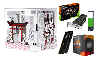 Pc Gamer Anime Ookami Rtx 3050 Ryzen 7 Ram 32gb 1tb M.2 Wifi 1 Tb 32 Gb Nvidia Rtx 3050