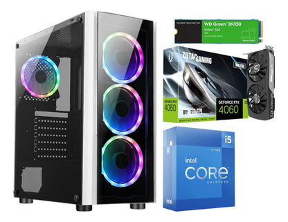 Pc Gamer Rtx 4060 8gb Intel I5 Ram 16gb Ddr4 1 Tb Ssd 80+