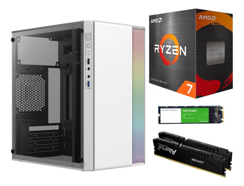 Pc Gamer Ryzen 7 5700g 8 Core Ram 32gb Ddr4 1 Tb Ssd Wi-fi