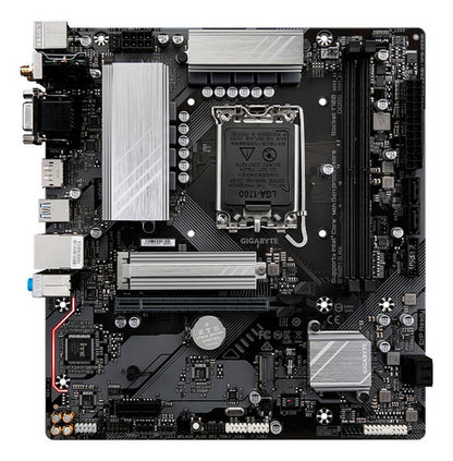 Tarjeta Madre Gigabyte B760m G Ax Lga 1700 2x Ddr5 2x M.2 Pcle 4.0 Wifi 6e Bt 5.3 Micro Atx Negro