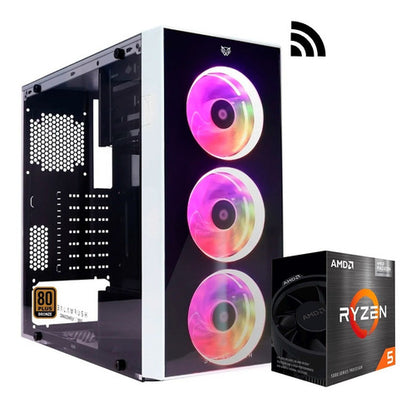 Pc Gamer Rgb Ryzen 5600g Ram 16gb Ddr4 Ssd 1 Tb Fuente 80+ 16 Gb