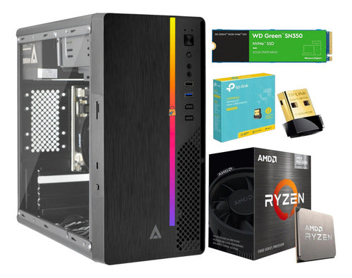Pc Gamer Cpu Amd 5600g Ram 32gb Ddr4 240gb Ssd Hdd 2 Tb
