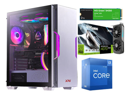 Pc Gamer Diseño Rtx 4070 Super Intel Core I7 Ram 32gb 2tb 32 Gb