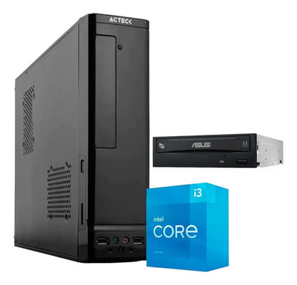 Pc Compacta Slim Intel Core I3 Ram 8gb 1tb Ssd Quemador Dvd 8 Gb