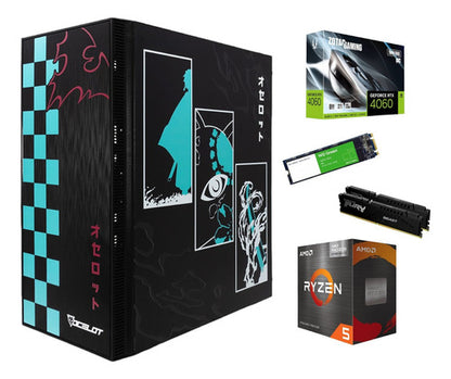Pc Gamer Anime Rtx 4060 Ryzen 5 1tb Nvme 16gb Ram Ddr4 Wifi 16 Gb
