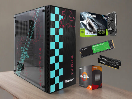 Pc Gamer Katana Rtx 4060 Ryzen 7 1tb Nvme 32gb Ram Ddr4 Wifi 32 Gb