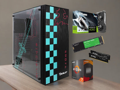 Pc Gamer Katana Rtx 4060 Ryzen 7 1tb Nvme 32gb Ram Ddr4 Wifi 32 Gb