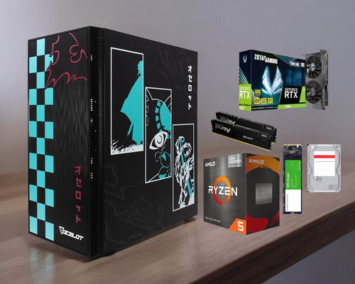 Pc Gamer Ryzen 5 Rtx 3060 Ram 16gb Ddr4 240 M.2 2 Tb Hdd 16 Gb