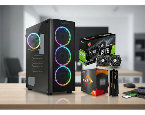 Pc Gamer Ryzen 7 5700g 1 Tb M.2 32gb Ram Rtx 3050 650w B550 1000 Gb 32 Gb Rtx 3050