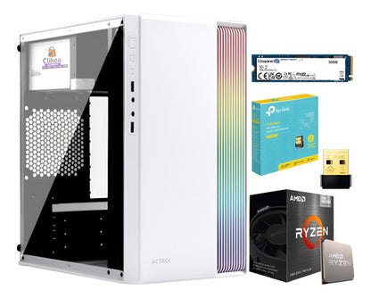 Pc Gamer Cpu Amd 5600g Ram 32gb Ddr4 1tb M.2 Wifi