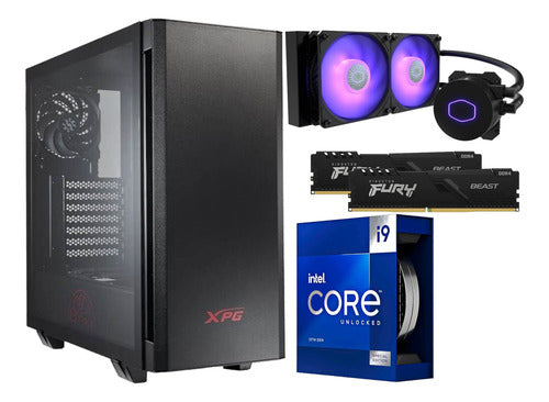 Pc Gamer Diseño Rtx 4070 Intel I9 14900kf Ram 128gb 1tb   128 Gb