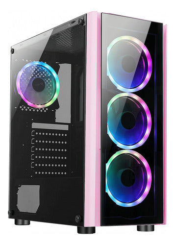 Pc Gamer Rgb Ryzen 5600x Rtx 3060 8gb Ram 32gb Ssd 1tb 80+