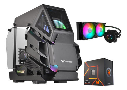 Pc Gamer Rtx 4060 Ryzen 9 7900x Ddr5 Ram 32gb 1tb M2 Ah T200 32 Gb