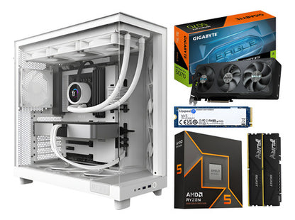 Pc Gamer Rtx 5070 Cpu Ryzen 5 9600x 32gb Ddr5 1tb M.2 H6 32 Gb