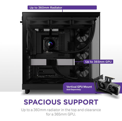 Base Para Pc Ryzen 9 7950x3d Ddr5 32gb 1tb Ssd H6 32 Gb