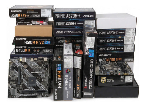 Lote 30 Placas Madre Para Reparar O Refacciones Asus Gigabyt Negro