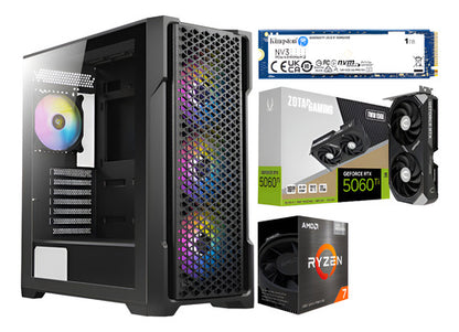 Pc Gamer Rtx 5060 Ti 16gb Ryzen 7 5700g 32gb 1tb M.2 Wifi 1 Tb 32 Gb Nvidia Rtx5060