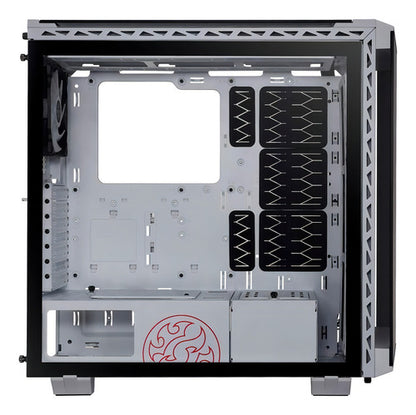 Gabinete Adata Xpg Battlecruiser Argb Vidrio 4 Ventiladores Color Blanco