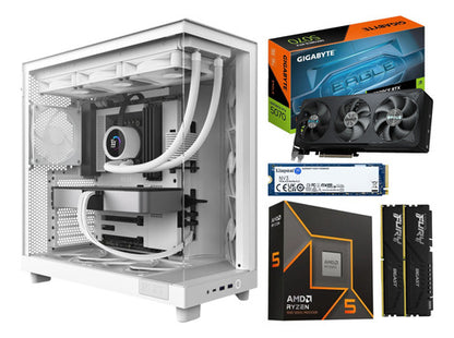 Pc Gamer Rtx 5070 Cpu Ryzen 7 9800x3d 32gb Ddr5 1tb M.2 H6 32 Gb