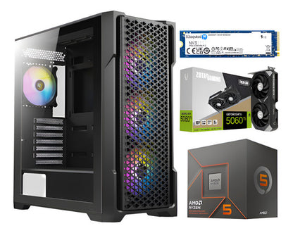 Pc Gamer Rtx 5060ti 16g Ryzen 5 8400f Ram 32gb Ddr5 1tb M.2 1 Tb 32 Gb Nvidia Rtx5060 Ti 16g