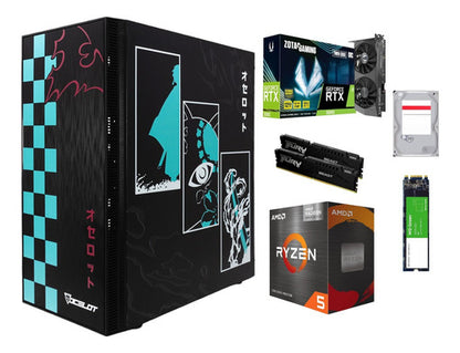 Pc Gamer Ryzen 5 Rtx 3060 Ram 16gb Ddr4 240 M.2 2 Tb Hdd 16 Gb