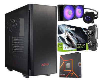 Pc Gamer Ryzen 7 7700x Rtx 4060 Liquido Ram 32gb Ddr5 1tb 32 Gb