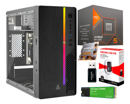 Pc Gamer Ryzen 5 8600g Ai Ram 32gb Ddr5 1 Tb Ssd M.2 Wi-fi