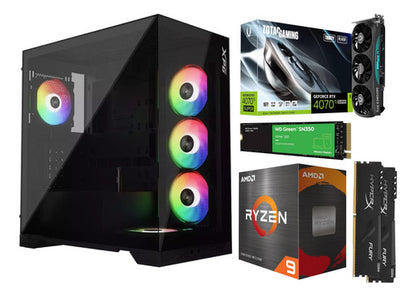 Pc Gamer Rtx 4070 Super Ryzen 9  Ram 64gb 1 Tb Ssd  2t Hdd  64 Gb