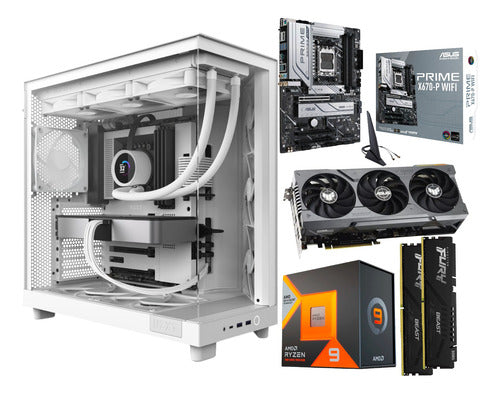 Pc Gamer Ryzen 9 7950x3d Rtx 5080 Ddr5 32gb 1tb Ssd H6 32 Gb