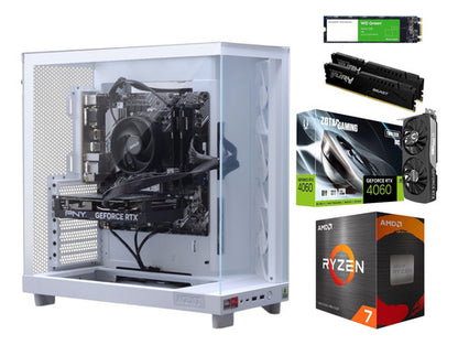 Pc Gamer Rtx 4060 Cpu Ryzen 9 9900x Ram 32gb Ddr4 1tb M.2 32 Gb