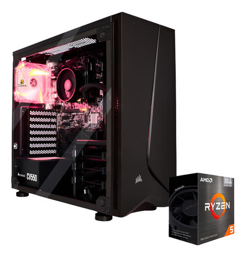 Pc Gamer Rgb Ryzen 5600g Ram 16gb Ddr4 Ssd 1tb Fuente 80+ 16 Gb