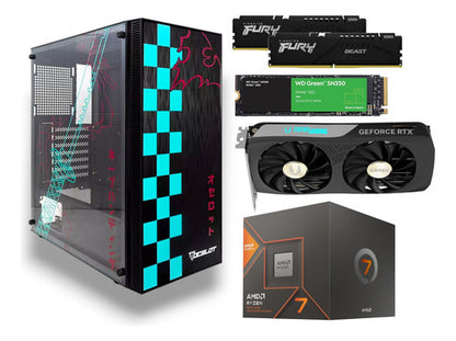 Pc Gamer 4070 Super Ryzen 7 8700g Ai 32gb Ddr5 1tb Ssd Nvme 32 Gb