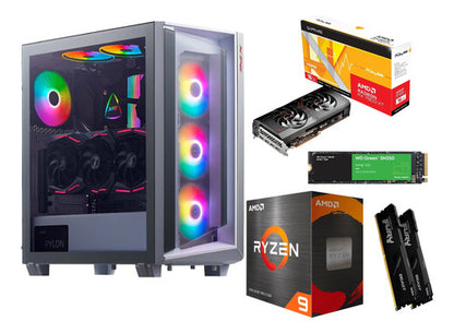 Pc Gamer Moderna Amd Rx 7800xt  Ryzen 9 5900x  64gb 1 Tb  64 Gb