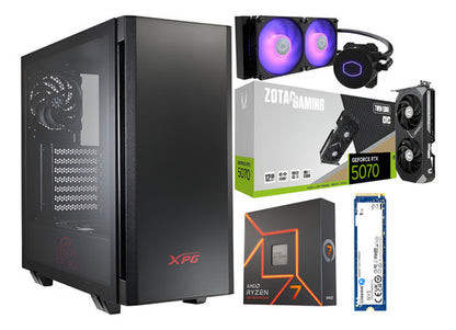 Pc Gamer Ryzen 7 7700x Rtx 5070 Liquido Ram 32gb Ddr5 1tb 1000 Gb 32 Gb Rtx 5070
