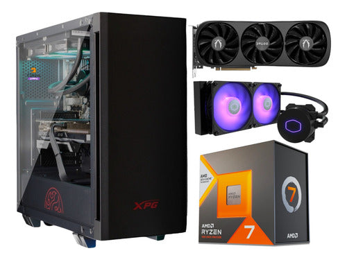 Pc Clikea Gaming Ryzen 7 7800x3d 32gb 1tb Rtx 5070 Ti