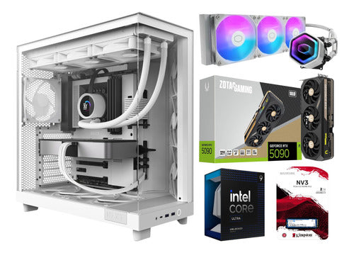 Pc Gamer Clikea Rtx 5090 Core Ultra 9 Ram 128gb Ddr5 2tb 2 Tb 128 Gb Rtx 5090 32gb