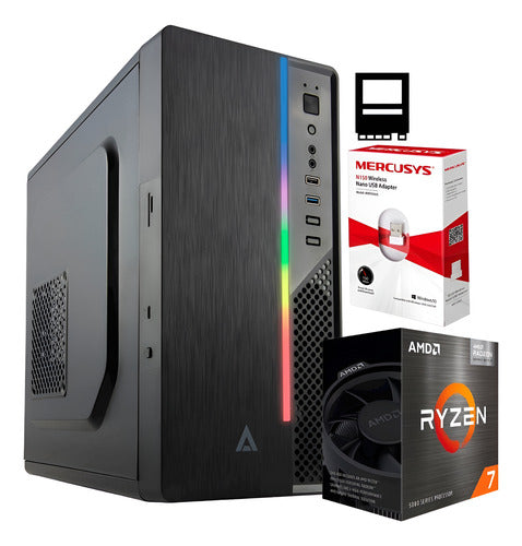 Pc Gamer Ryzen 7 5700g 8 Core Ram 64gb Ddr4 1 Tb Ssd Wi-fi