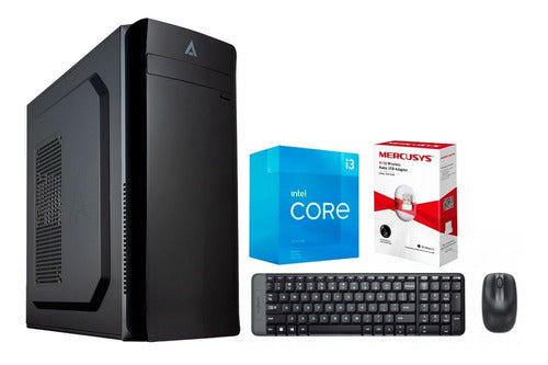 Pc Escritorio Cpu Intel I3 Ram 8gb 240gb Ssd Office Wi-fi 8 Gb