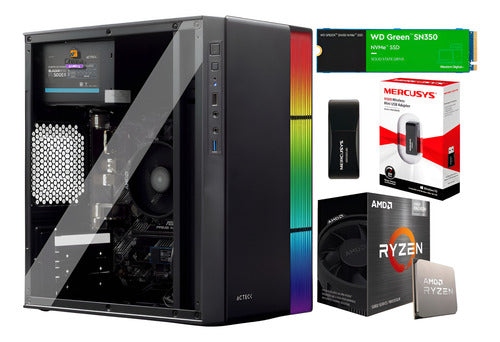 Pc Gamer Ryzen 7 5700g 8 Core Ram 32gb Ddr4 1 Tb Ssd Wi-fi