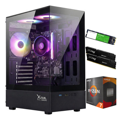 Pc Gamer 'zylly' Ryzen 7 5700g Ram 16gb Ddr4 500gb Ssd Wi-fi 500 Gb 16 Gb Graficos Integrados Radeon