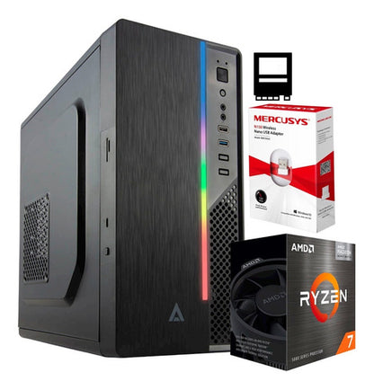 Pc Gamer Ryzen 7 5700g 8 Core Ram 32gb 240gb Ssd Gtx 1650 32 Gb