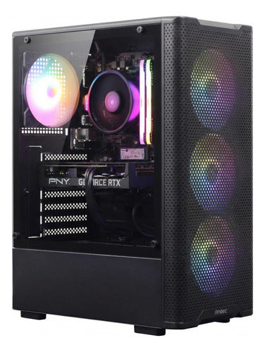 Kit Pc Gamer Renoir Ryzen 7 Ram 64gb Rtx 5060 1 Tb + Monitor 1 Tb 64 Gb Nvidia Rtx5060
