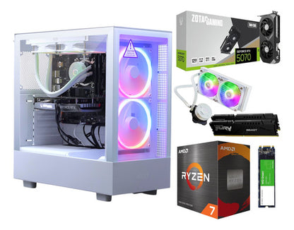 Pc Gamer Rtx 5070 Ryzen 7 5800x 32gb Ddr4 1tb M.2 H5 Nzxt 32 Gb