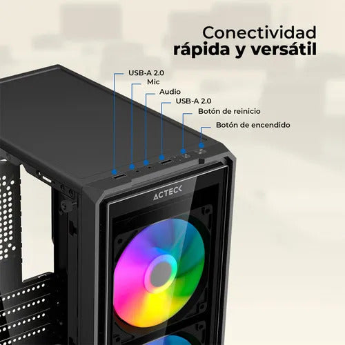 Pc Gamer Clikea Amd 5700g 16gb Ram Ddr4 1tb Ssd 1000 Gb 16 Gb Radeon Grafics
